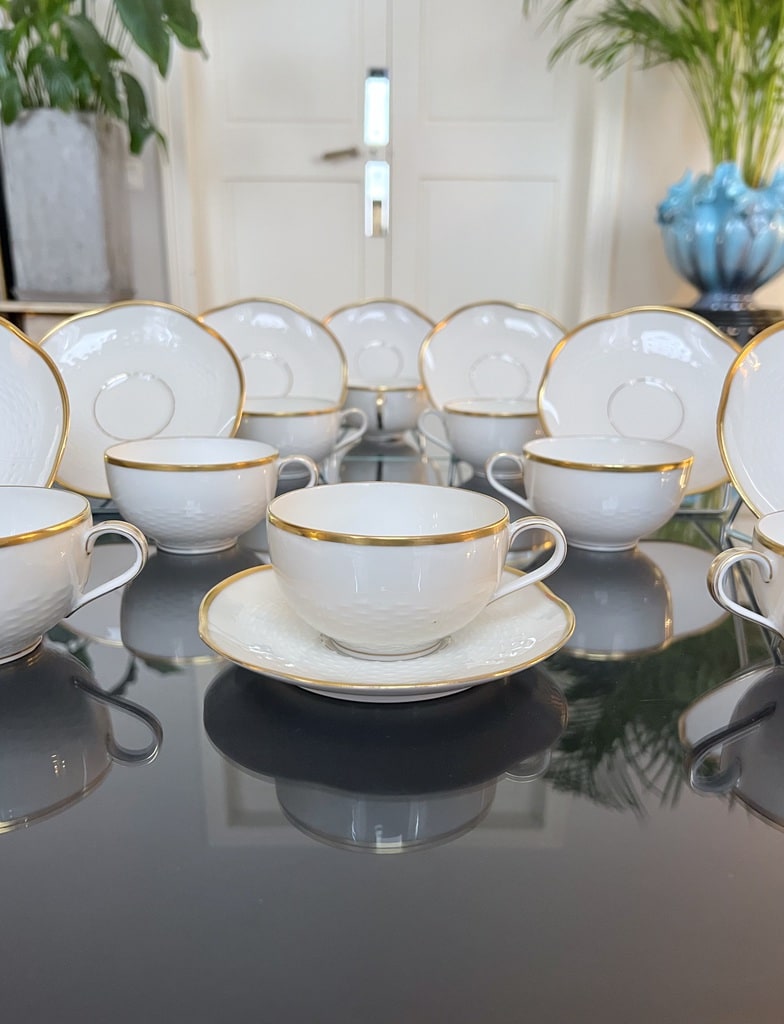 service-a-the-cafe-porcelaine-blanche-or-fin-decor-rouard-vaisselle-20e-siecle-antiquites