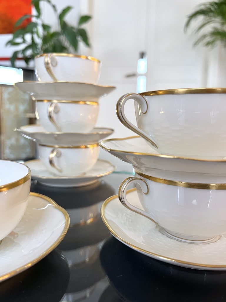 Service à café Vieux Paris - Antiquités Lassaussois
