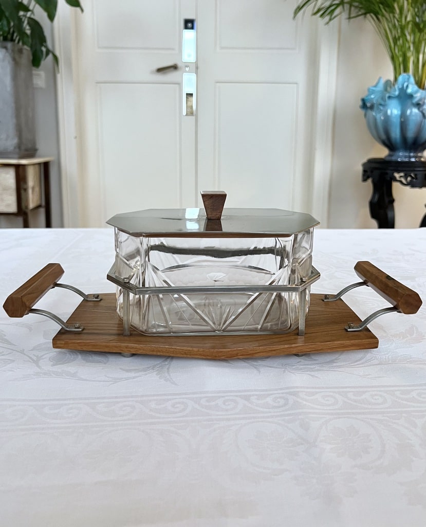 boite-a-biscuits-art-deco-plateau-bois-deco-cuisine-vintage-brocante-antiquites