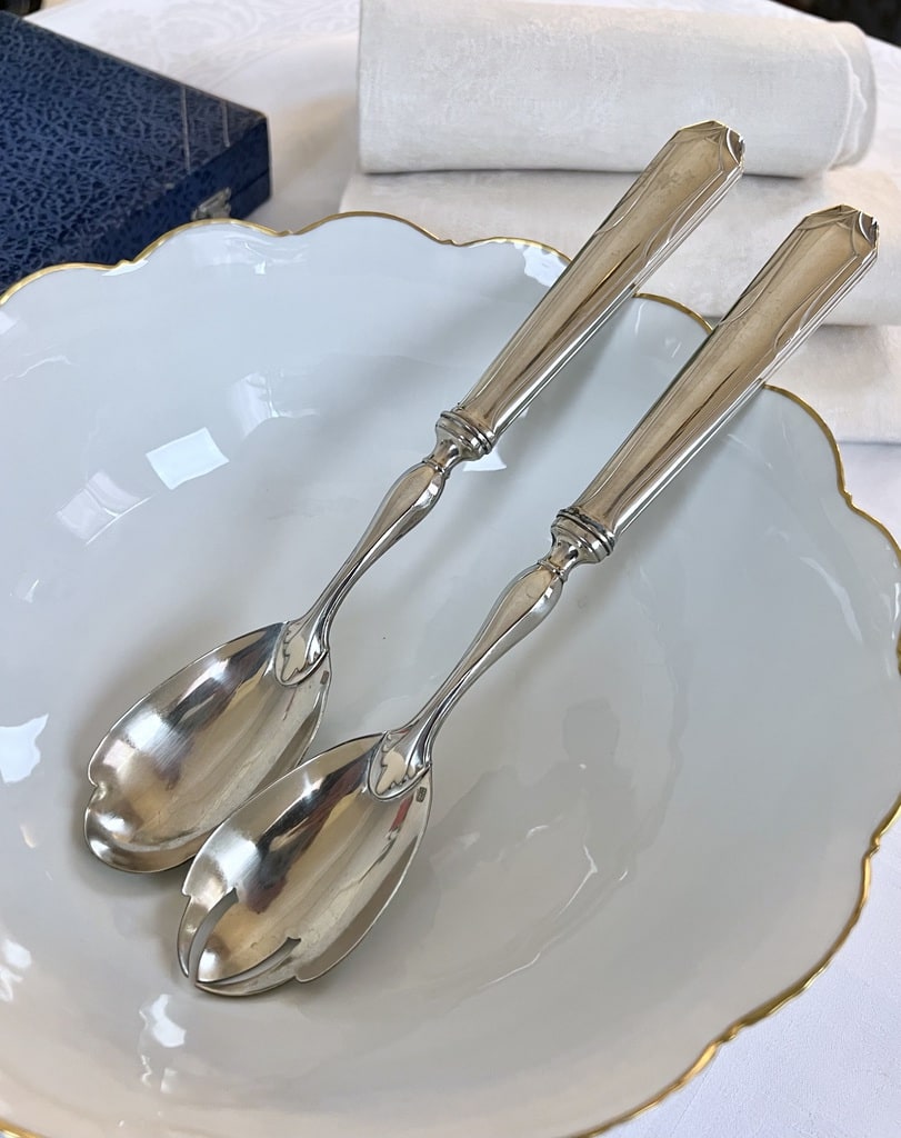 cuilleres-de-service-salade-art-deco-couverts-anciens-brocante-antiquaire-vaisselle-20e-siecle