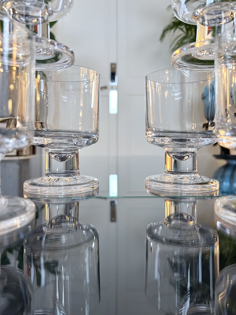 service-de-verres-anciens-en-cristal-verrerie-vintage-1970-art-de-la-table-vaisselle-ancienne-brocante