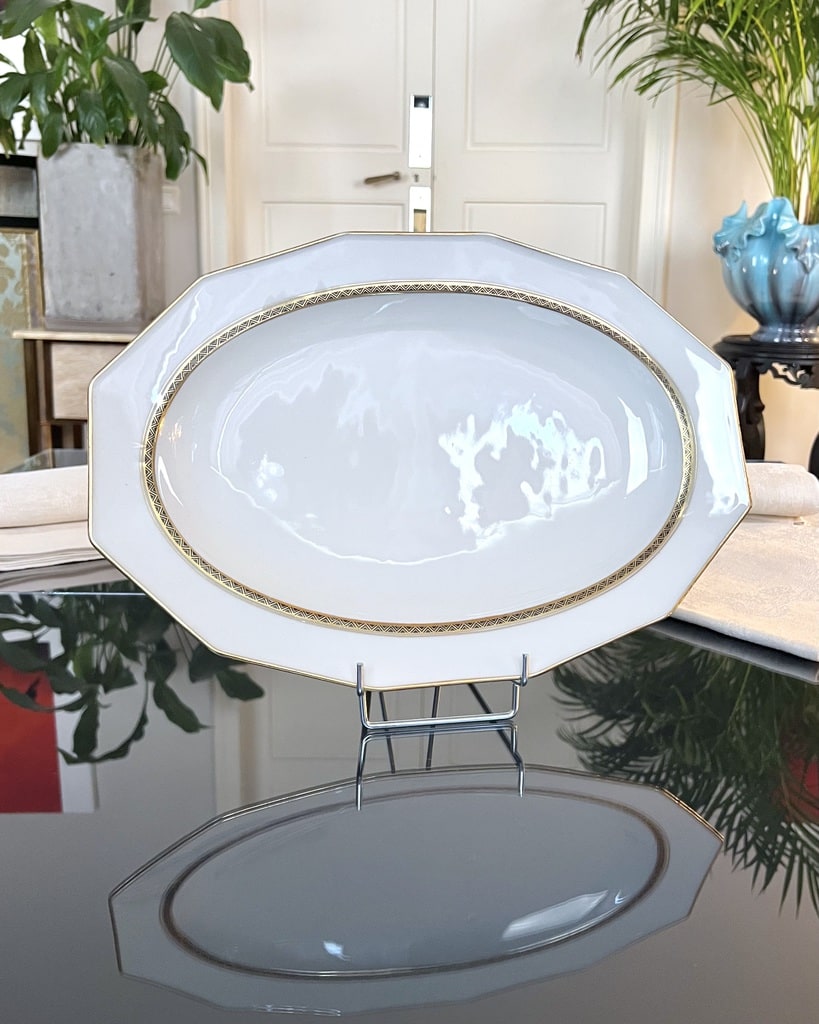 plat-de-service-ovale-porcelaine-limoges-lanternier-service-de-table-style-art-deco-1930-vaisselle-moderne-antiquaire-brocante-vintage
