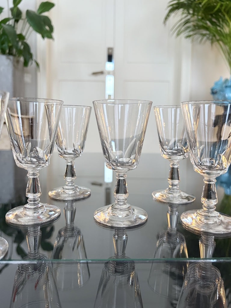 verres-a-pied-vin-blanc-brocante-19e-siecle-antiquites-vaisselle-ancienne-antiquaire