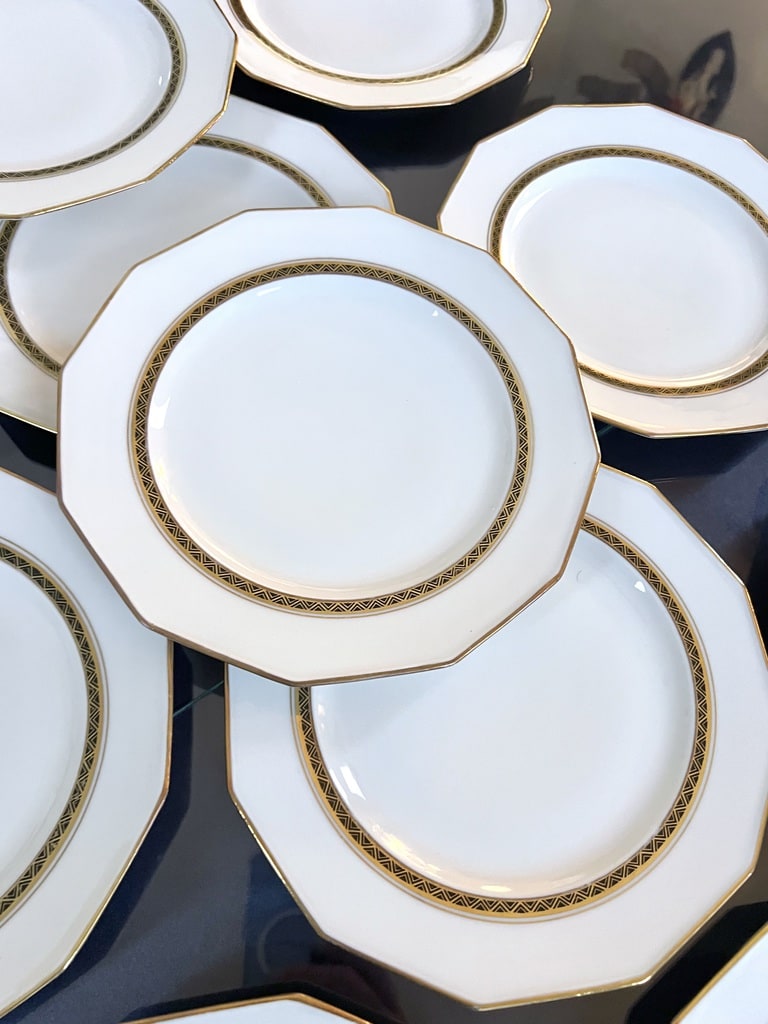 assiettes-dessert-limoges-lanternier-style-art-deco-vaisselle-blanche-ancienne-moderne-brocante-antiquaire