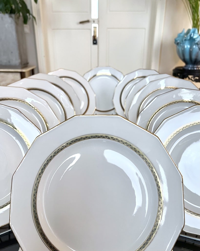 porcelaine-fine-limoges-lanternier-style-art-deco-vaisselle-vintage-brocante-antiquaire-art-de-la-table