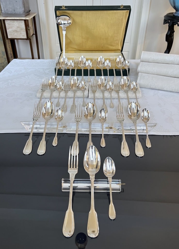 menagere-art-deco-metal-argente-vaisselle-couverts-anciens-brocante-antiquites