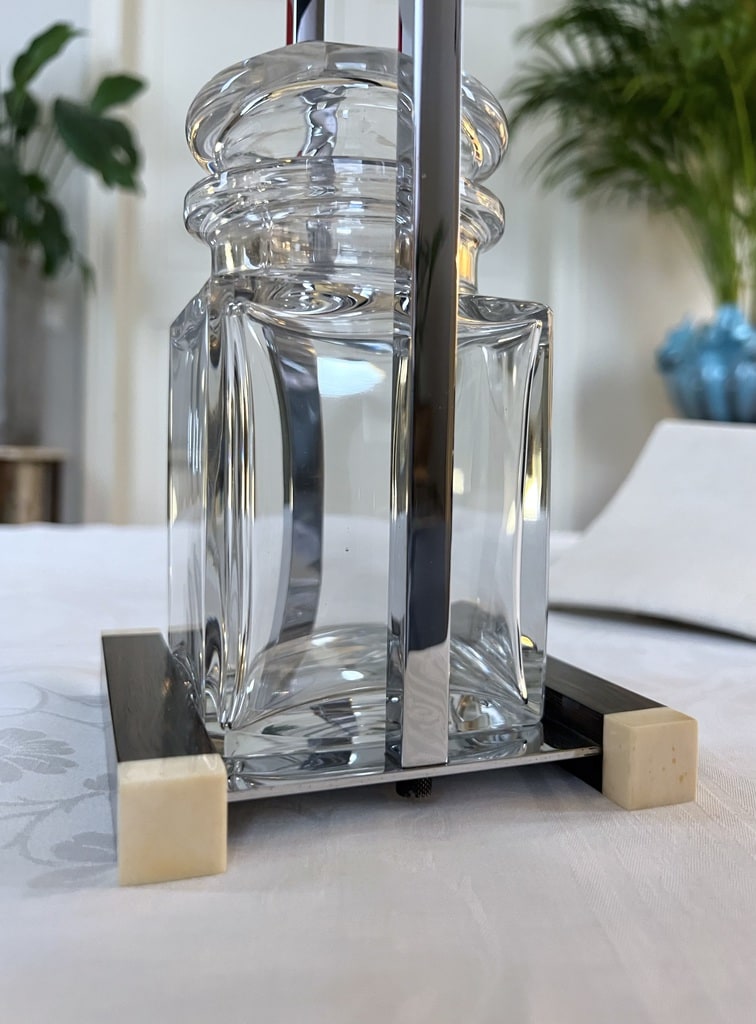 pot-en-cristal-plateau-ebene-macassar-et-os-vaisselle-art-deco-moderniste-accessoire-cuisine-brocante-antiquaire