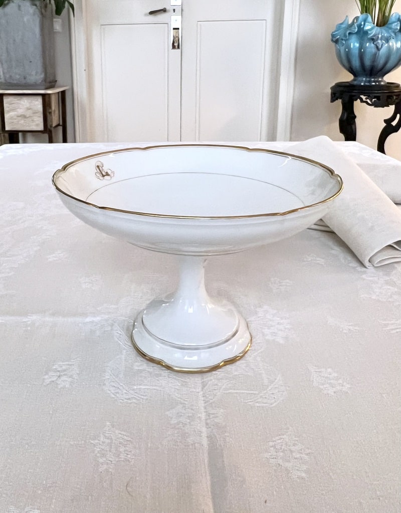 compotier-coupe-de-service-jean-pouyat-porcelaine-limoges-monogrammes-service-de-table-antiquaire-brocante