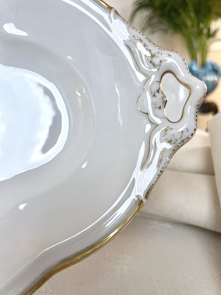 plat-de-service-ancien-ovale-poisson-viande-porcelaine-limoges-manufacture-jean-pouyat-brocante-antiquaire-art-de-la-table
