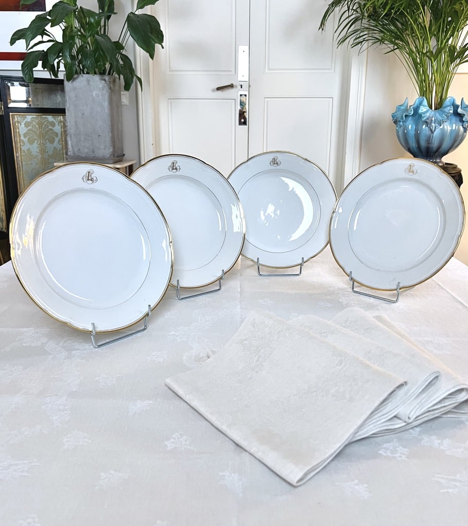 plats-de-service-anciens-jean-pouyat-porcelaine-limoges-19e-siecle-art-de-la-table-vaisselle-brocante-antiquaire