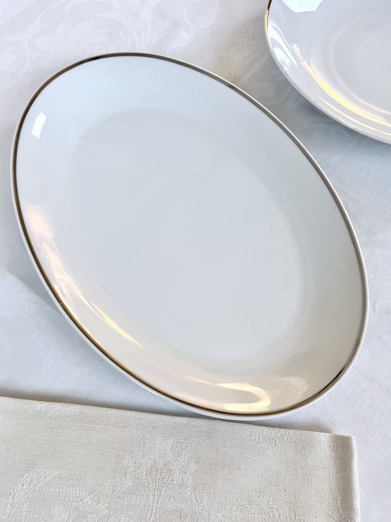 plat-de-service-a-viande-format-ovale-porcelaine-ancienne-vintage-filet-argent-service-de-table-brocante-art-de-la-table