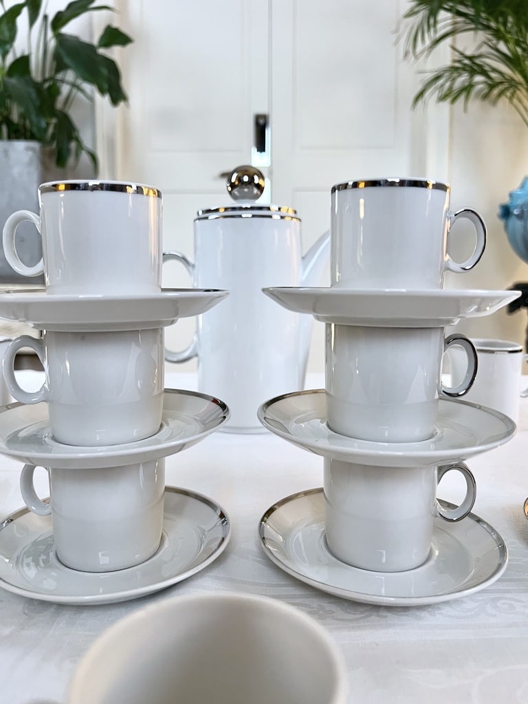 tasses-a-cafe-vintage-style-moderne-1970-porcelaine-allemande-service-de-table-brocante-antiquites