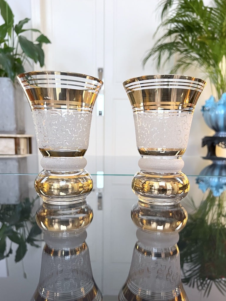 paire-de-vases-vintage-verre-granite-or-fin-1960-decoration-brocante-antiquites