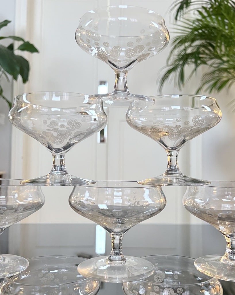 cascade-champagne-coupes-cristal-ancienne-service-de-verres-brocante-antiquites