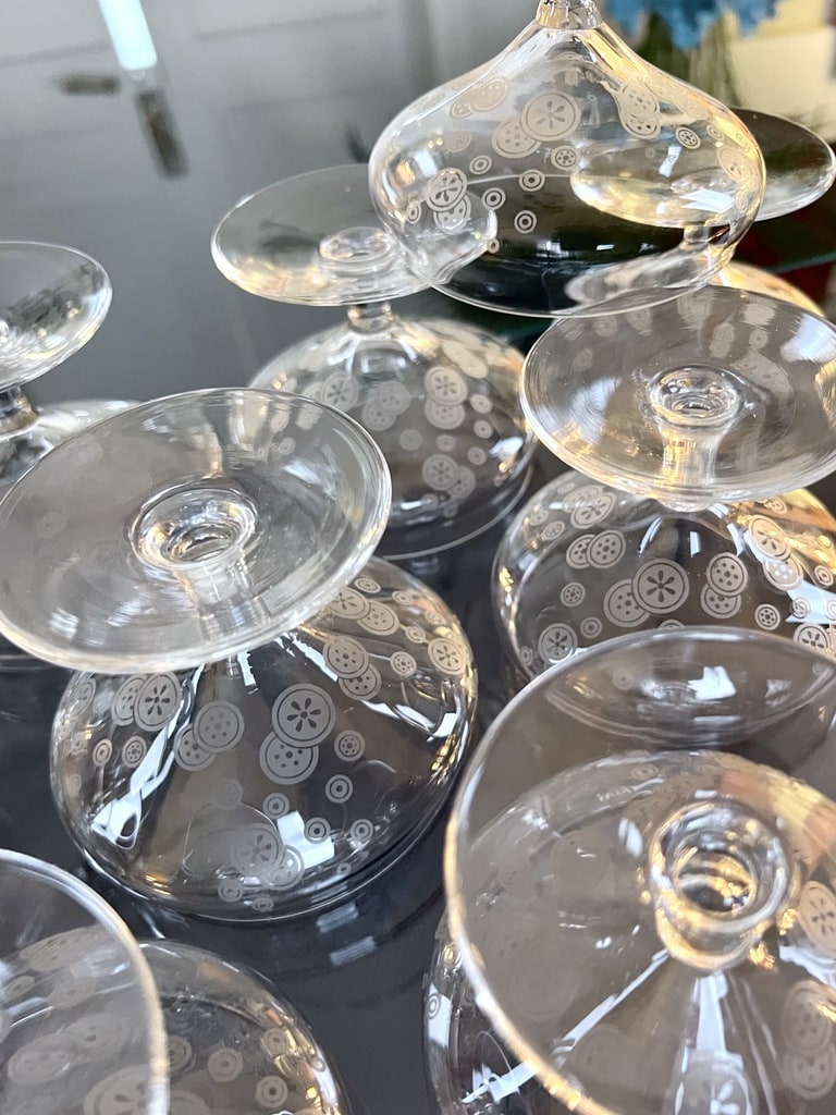 service-de-coupes-a-champagne-en-cristal-epoque-art-deco-service-de-verres-anciens-vaisselle-moderne-brocante-vintage-antiquaire