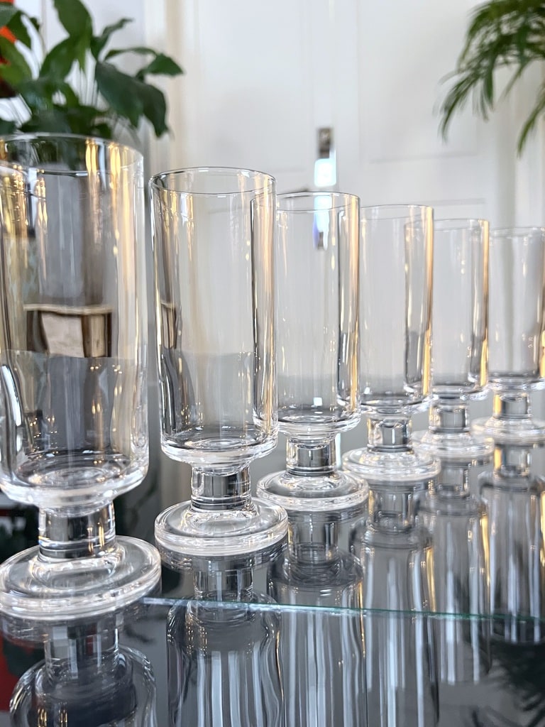 flutes-a-champagne-vintage-cristal-verres-a-pied-anciens-vaisselle-brocante-antiquites
