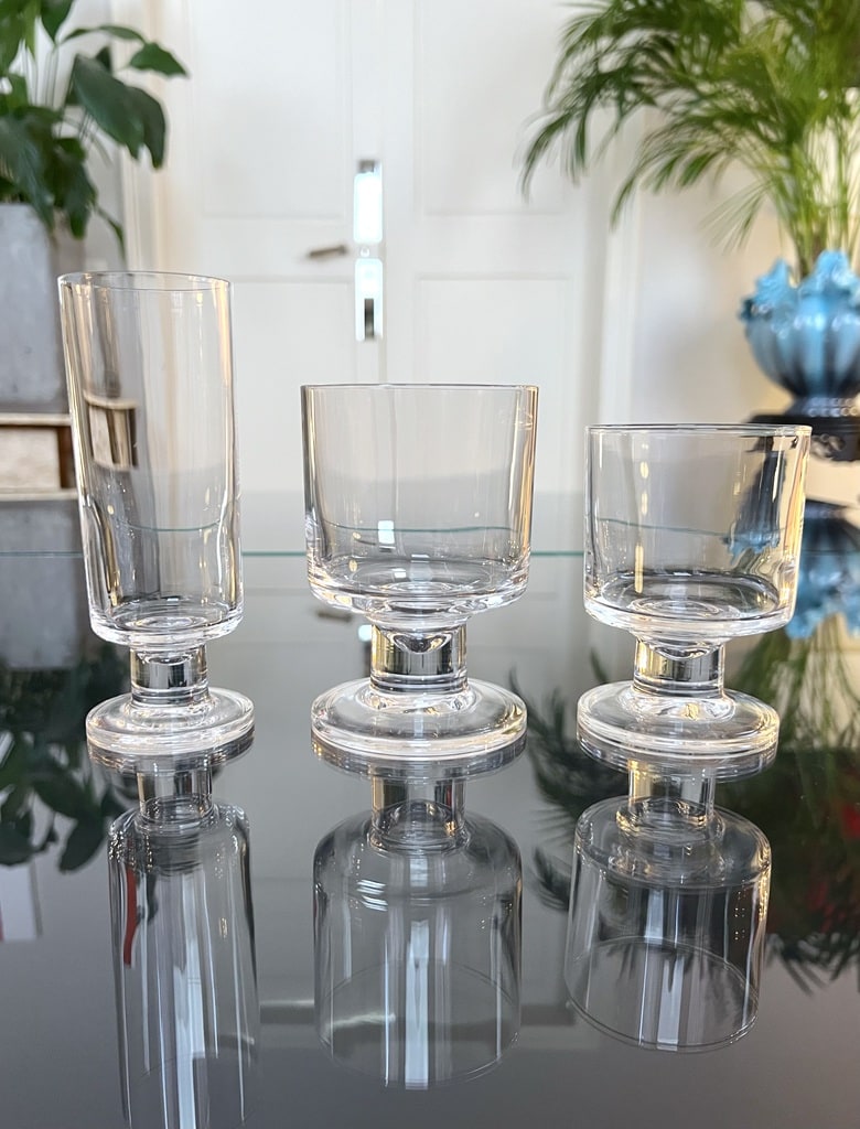 service-de-verres-vintage-en-cristal-style-moderne-space-age-1970-brocante-antiquaire-art-de-la-table