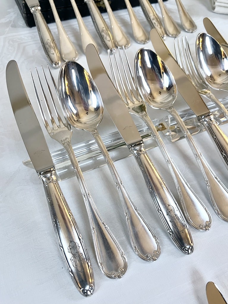 Couvert De Service Christofle Métal Argenté