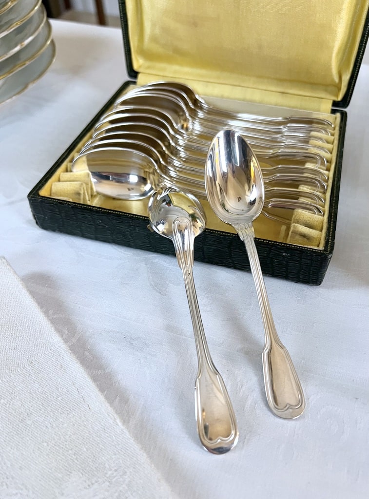 cuilleres-dessert-metal-blanc-alfenide-orfevre-argental-style-art-deco-vaisselle-ancienne-brocante-antiquaire