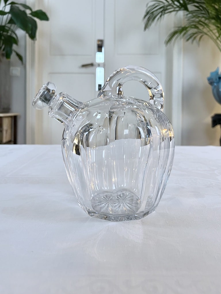 carafe-saint-louis-cristal-france-Art-Déco-bar-alcool-bouteille-ancienne-art-de-la-table-antiquaire-brocante-france
