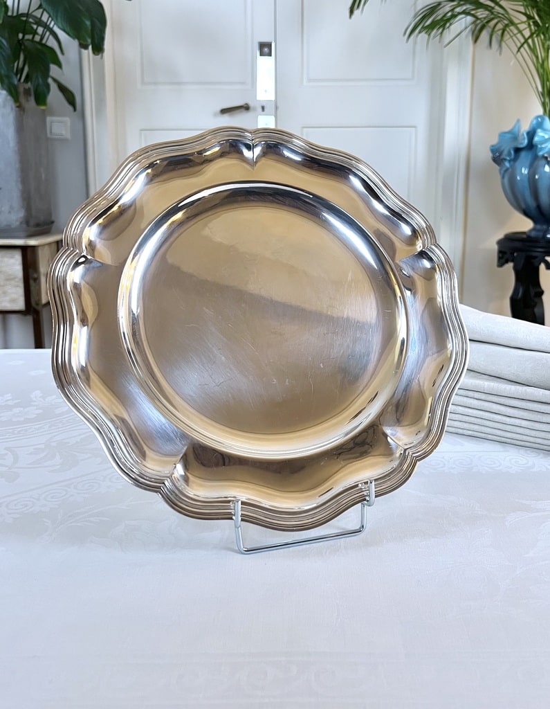 plat-de-service-presentation-maillechort-vaisselle-ancienne-argenterie-antiquaire-brocante-art-de-la-table-france