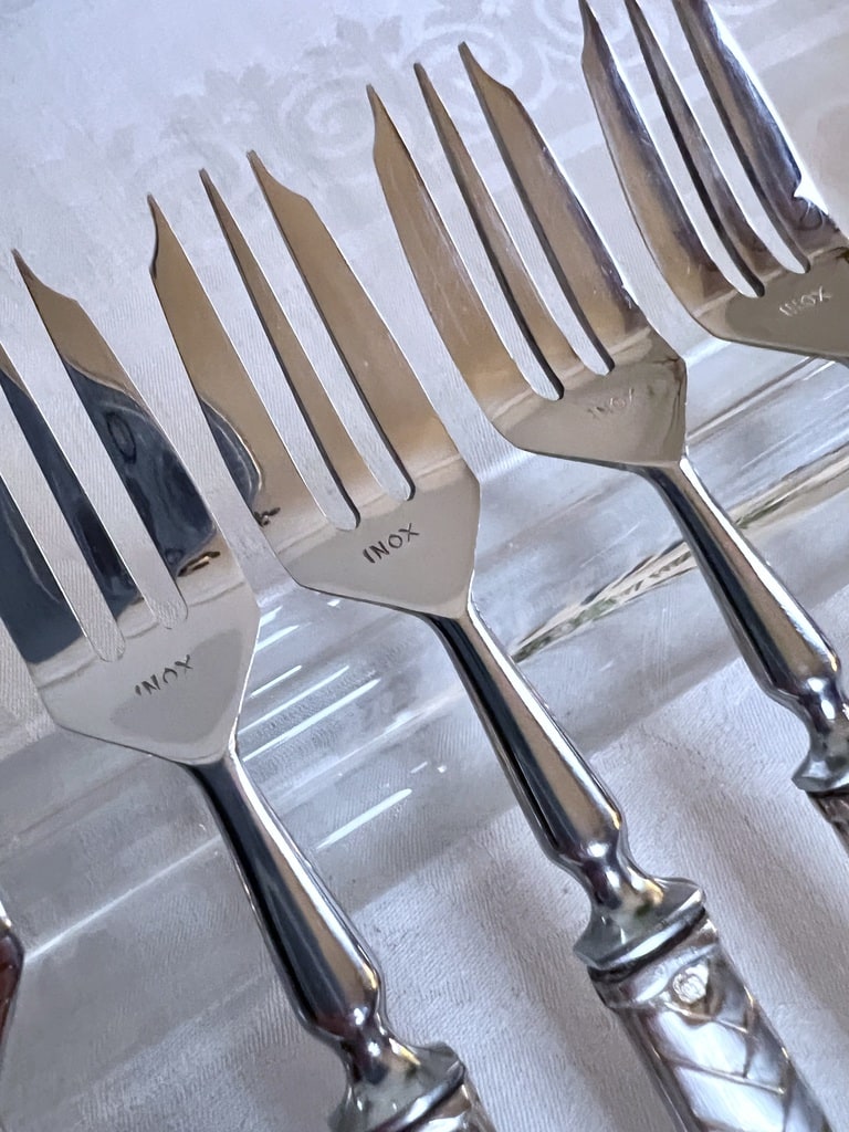 fourchettes-a-gateau-anciennes-inox-et-manche-en-argent-poincon-minerve-antiquaire-brocante