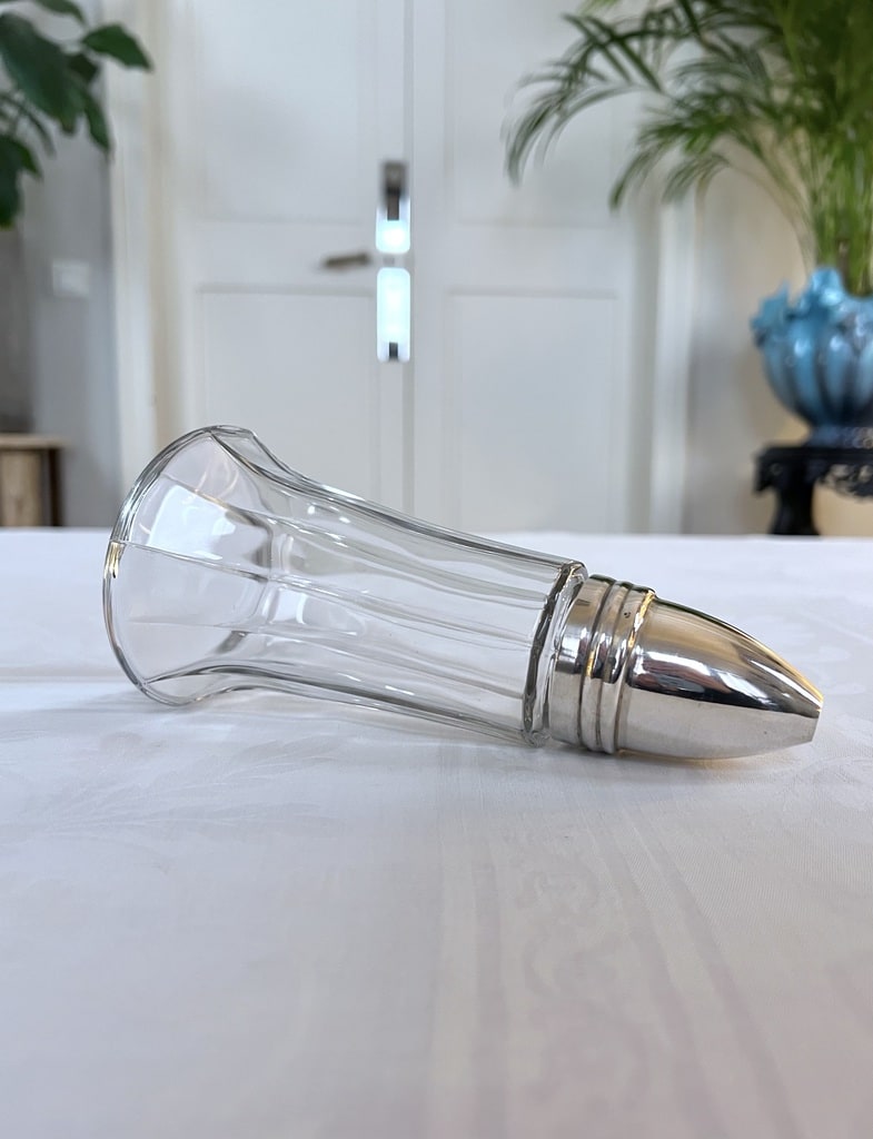 saupoudreuse-a-sucre-vintage-en-verre-et-metal-argente-brocante-art-de-la-table-20e-siecle