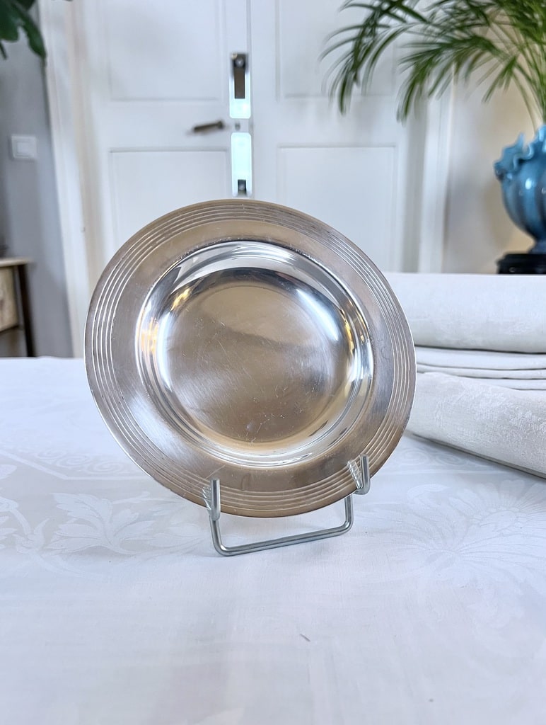 dessous-de-bouteille-art-deco-argenterie-ancienne-france-metal-argente-accessoire-de-table-style-moderne-antiquaire-brocante