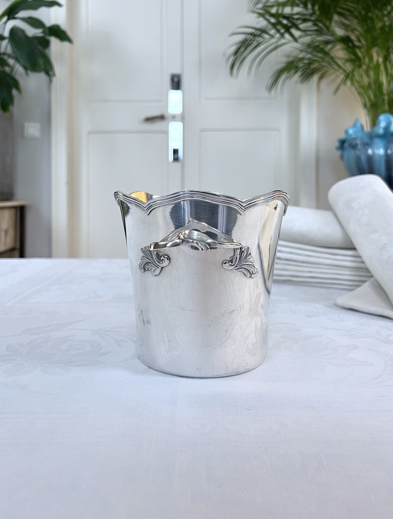 seau-a-glace-vintage-metal-argente-service-de-table-argenterie-vaisselle-ancienne-brocante-antiquites