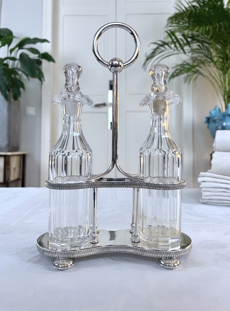 huilier-vinaigrier-ancien-serviteur-metal-argente-burettes-verre-accessoire-de-table-vintage-brocante-antiquites