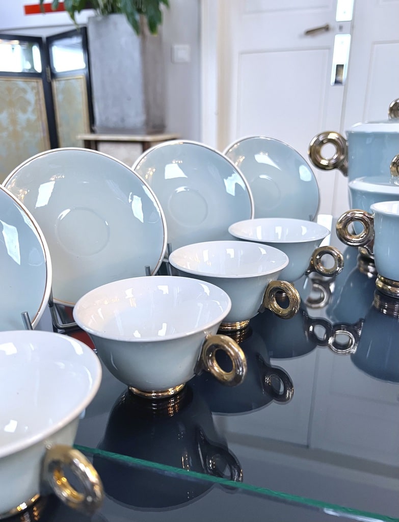 tasses-et-sous-tasses-art-deco-celadon-et-or-service-the-cafe-vintage-brocante-vaisselle-antiquaire