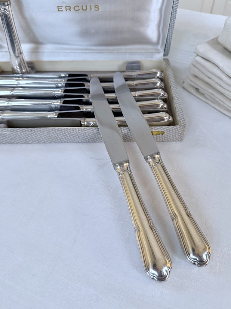 coffret-menagere-de-couteaux-anciens-orfevre-ercuis-metal-argente-et-acier-inoxydable-couverts-seconde-main-brocante-antiquaire
