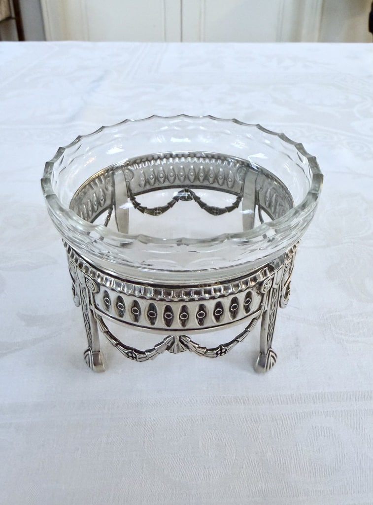 rince-doigts-en-cristal-et-metal-argente-accessoires-de-table-vaisselle-ancienne-antiquaire-brocante-france
