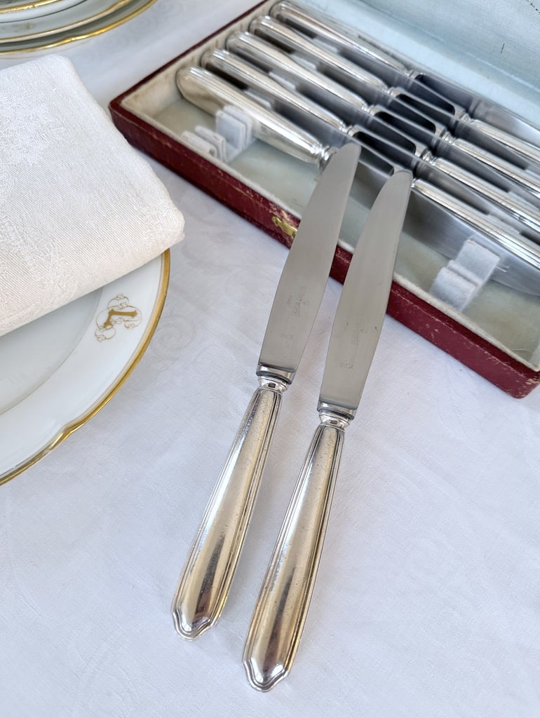 coffret-menagere-de-couteaux-anciens-metal-argente-et-lames-inox-ravinet-denfert-orfevre-vaisselle-style-1930-art-deco-moderne-antiquaire-brocante