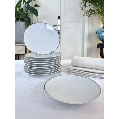 service-de-table-assiettes-plates-porcelaine-blanche-filet-platine-vaisselle-moderne-style-vintage-1970-brocante-antiquaire