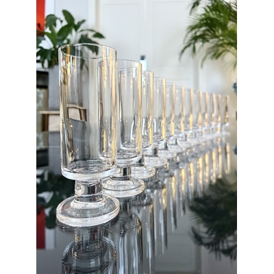 flutes-coupes-verres-a-chamagne-en-cristal-vaisselle-vintage-brocante-antiquaire-art-de-la-table-20e-siecle