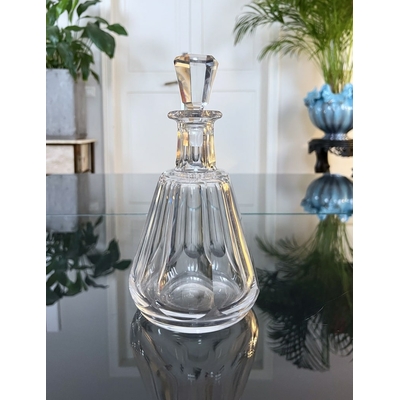 carafe-bar-vin-alcool-en-cristal-baccarat-cote-plates-vaisselle-ancienne-antiquaire-art-de-la-table-brocante-en-ligne