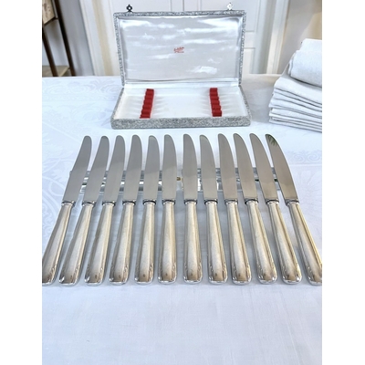 couteaux-art-deco-menagere-ancienne-20e-siecle-couverts-metal-argente-inox-art-de-la-table-brocante-antiquaire