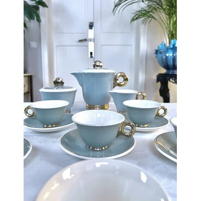 service-the-cafe-art-deco-en-faience-digoin-sarreguemines-vert-celandon-et-or-brocante-vaisselle-vintage-antiquaire