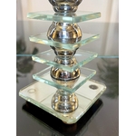 luminaire-art-deco-plaques-de-verre-et-miroir-bagues-chrome-lampes-vintage-antiquites-brocante-en-ligne