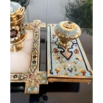 objet-de-vitrine-collection-necessaire-ecriture-19e-siecle-laiton-emaux-antiquites-brocante