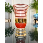 vase-ancien-deco-vintage-verre-avec-decor-filets-rouge-et-or-objet-decoration-vintage-antiquites