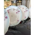 assiettes-plates-porcelaine-ancienne-monogrammes-rose-bleu-or-antiquaire-boutique-en-ligne