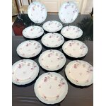 assiettes-plates-porcelaine-ancienne-service-de-table-antiquaire-brocante