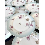 arts-de-la-table-anciens-vaisselle-porcelaine-serivce-de-table-dessert-assiettes-monogrammes-antiquites-brocante