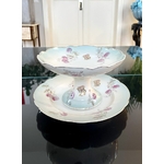compotier-et-plat-de-service-rond-porcelaine-monogrammes-vaisselle-ancienne-antiquites-brocante