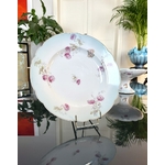 plat-de-service-rond-porcelaine-ancienne-monogrammes-or-fin-19e-siecle-antiquaire-brocante-en-ligne