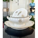 sauciere-a-plateau-porcelaine-vieux-paris-monogramme-or-fin-vaisselle-ancienne-antiquites-brocante