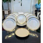 assiettes-dessert-porcelaine-or-fin-louis-philippe-19e-siecle-service-de-table-vaisselle-ancienne-antiquites-brocante-en-ligne