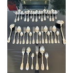 menagere-ancienne-metal-argente-monogramme-19e-siecle-fourchette-cuillere-brocante-en-ligne